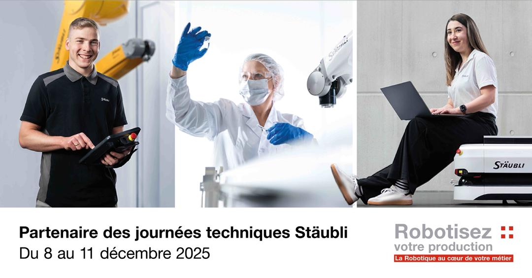 Les journées techniques Stäubli 2025 approchent !