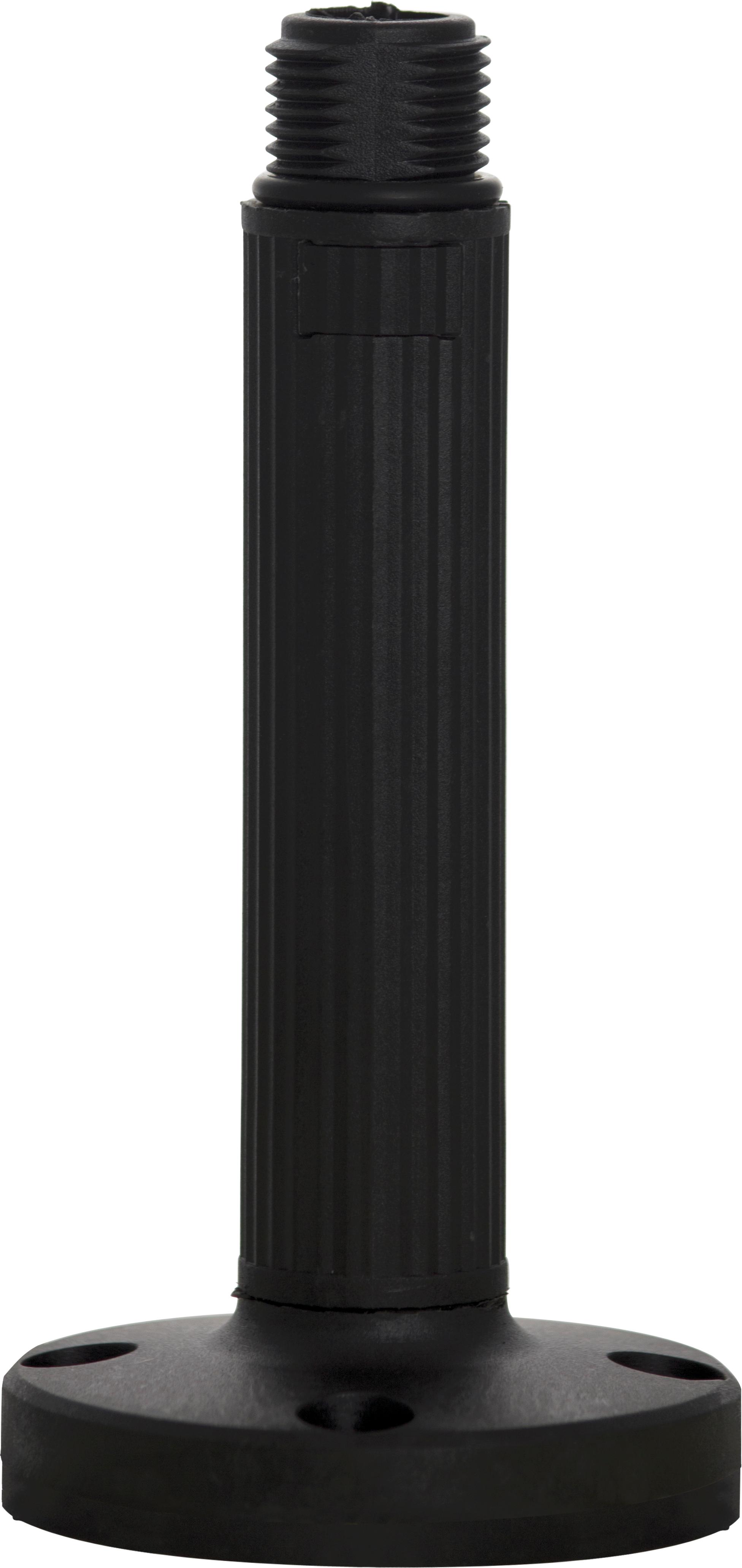 TWS KIT : pied de fixation à plat avec extension de 10 cm - noir