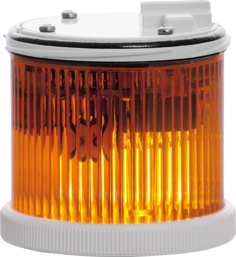 TWS X : élément lumineux orange - xénon - flash - IP66 - V110AC - bague grise