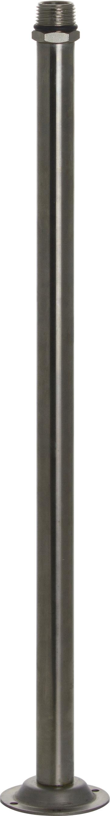 TWS KIT SS : pied de fixation avec prolongation grise en acier inoxydable 40cm