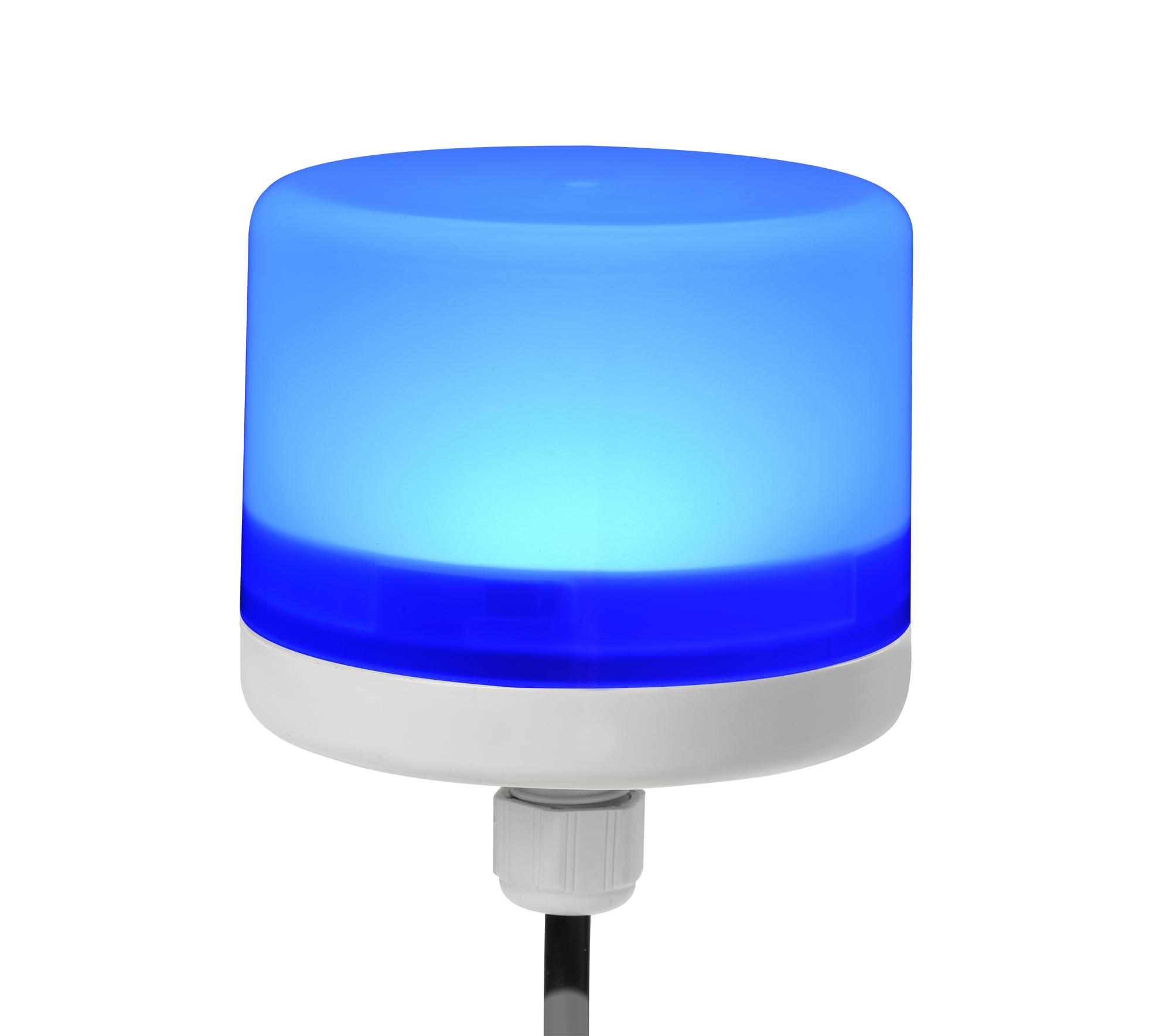 E-LITE : balise LED bleu IP66 24VDC