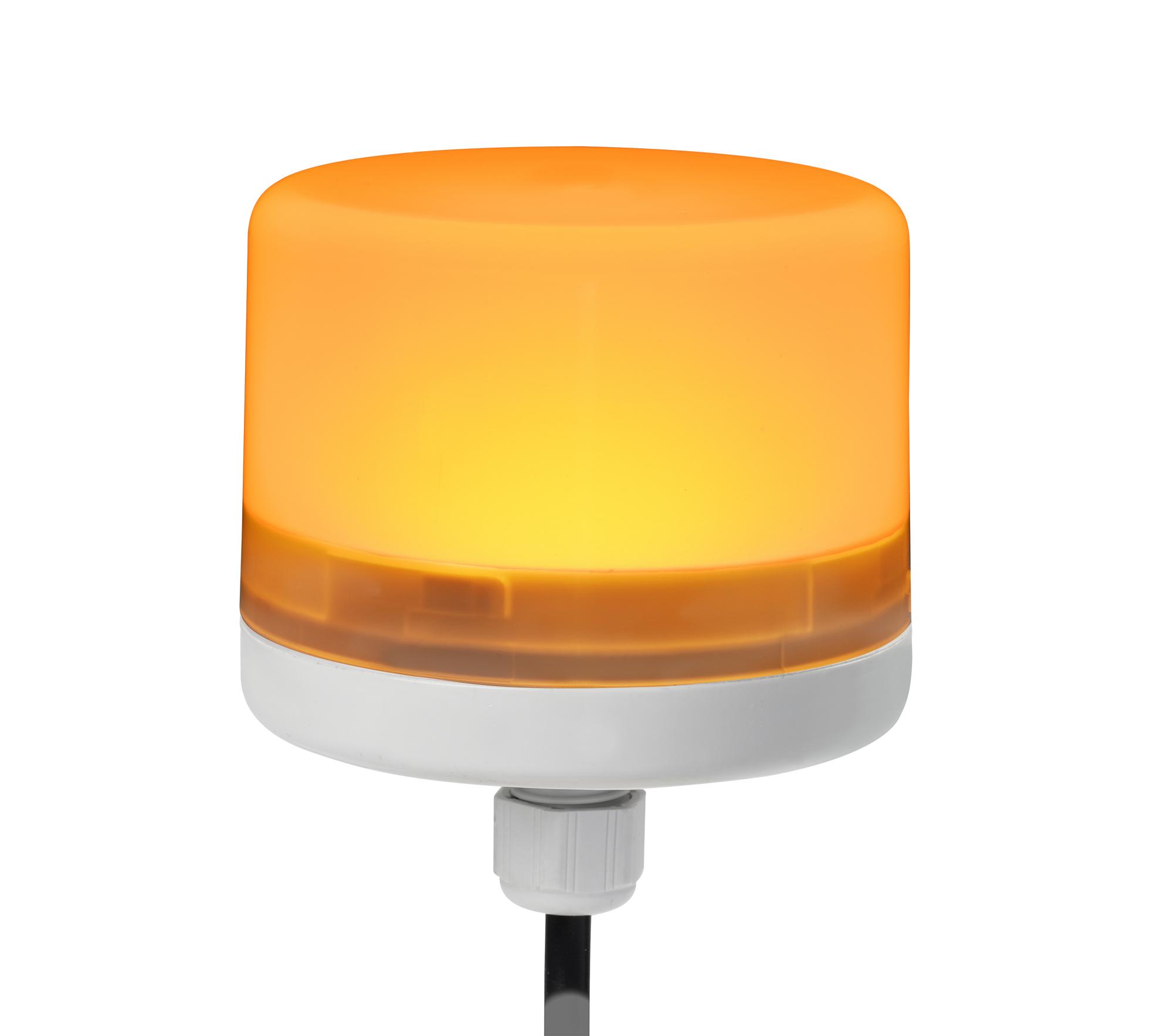 E-LITE : balise LED orange IP66 24VDC