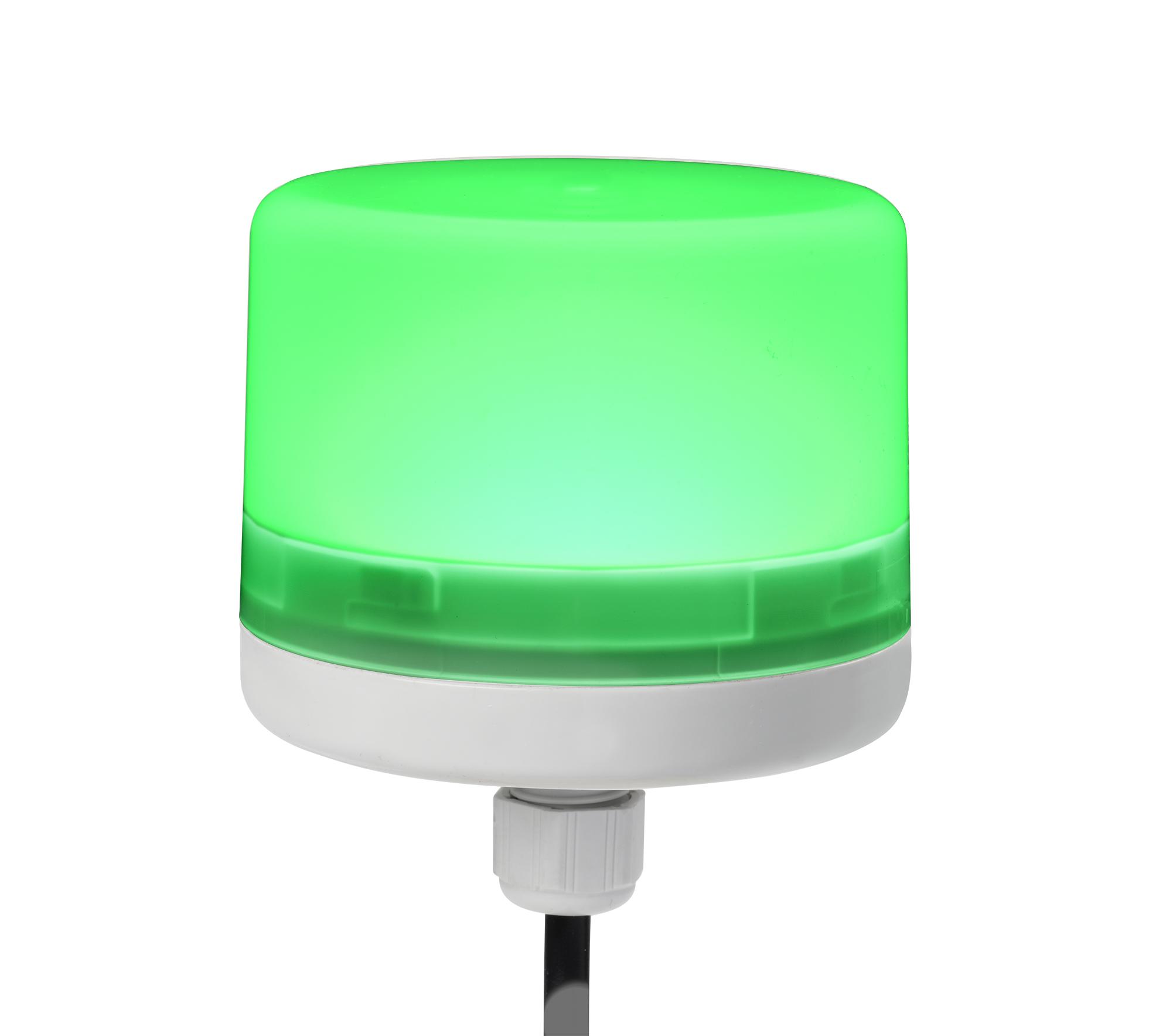 E-LITE : balise LED Vert IP66 24VDC
