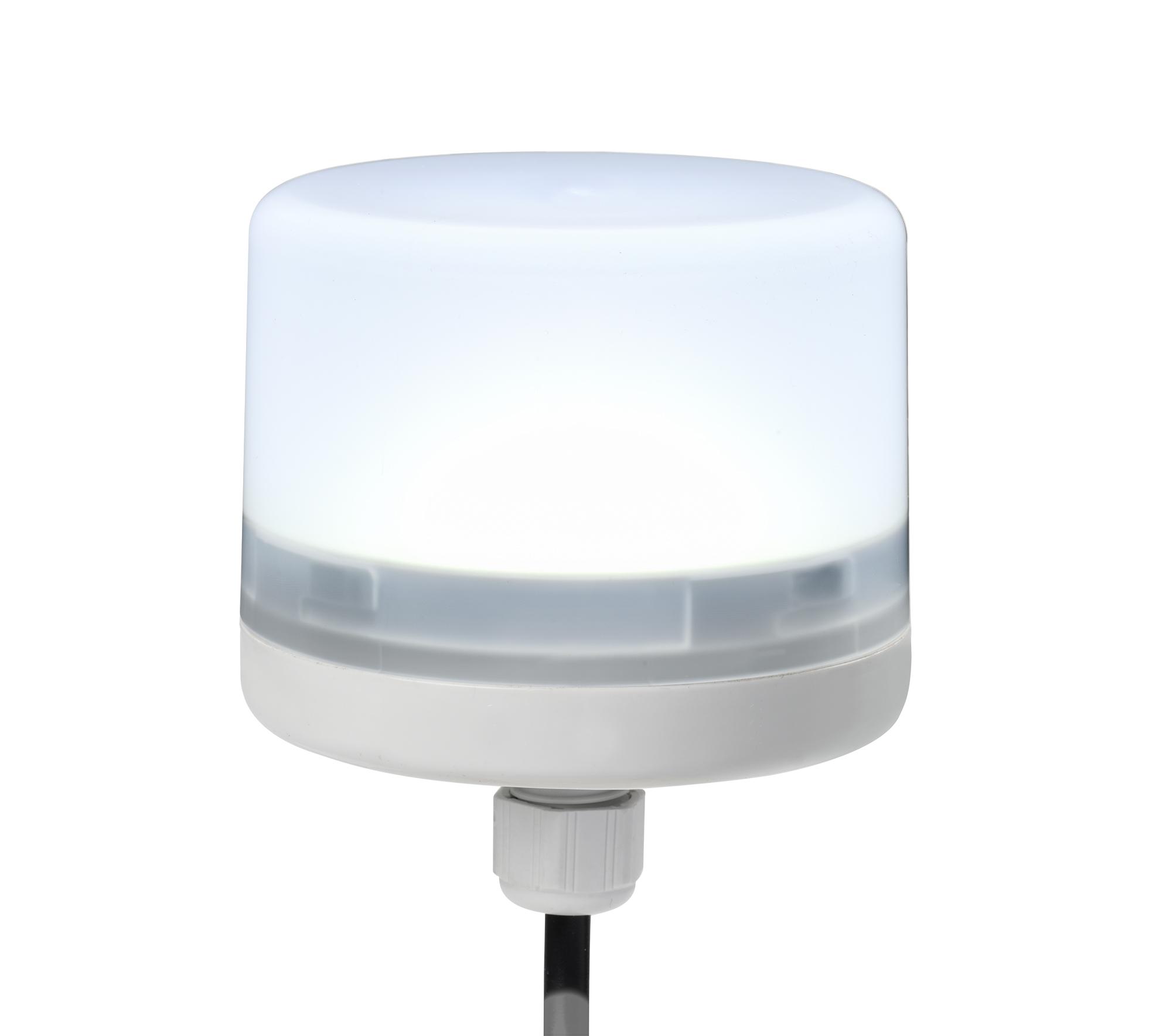E-LITE : balise LED blanc IP66 24VDC