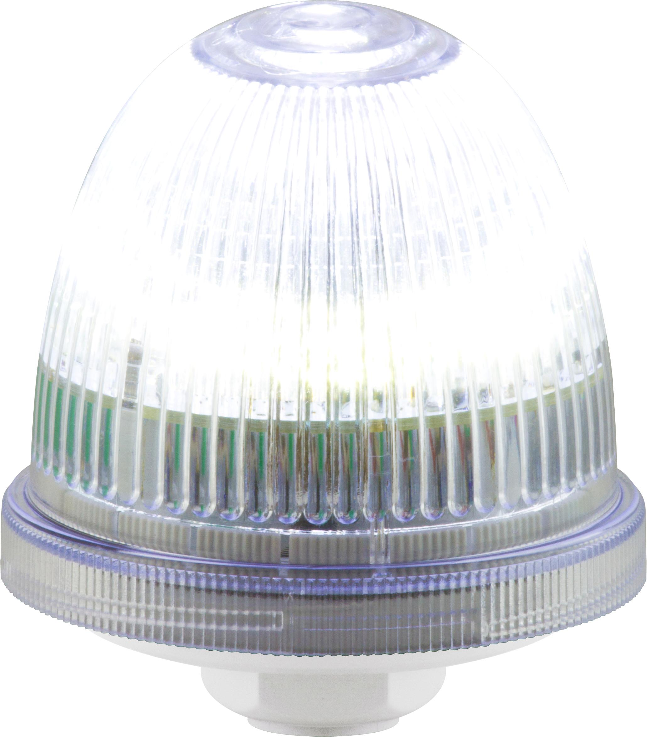 OVOLUX X R cristal, feu à éclats, feu au xénon, IP65, V110AC, base grise