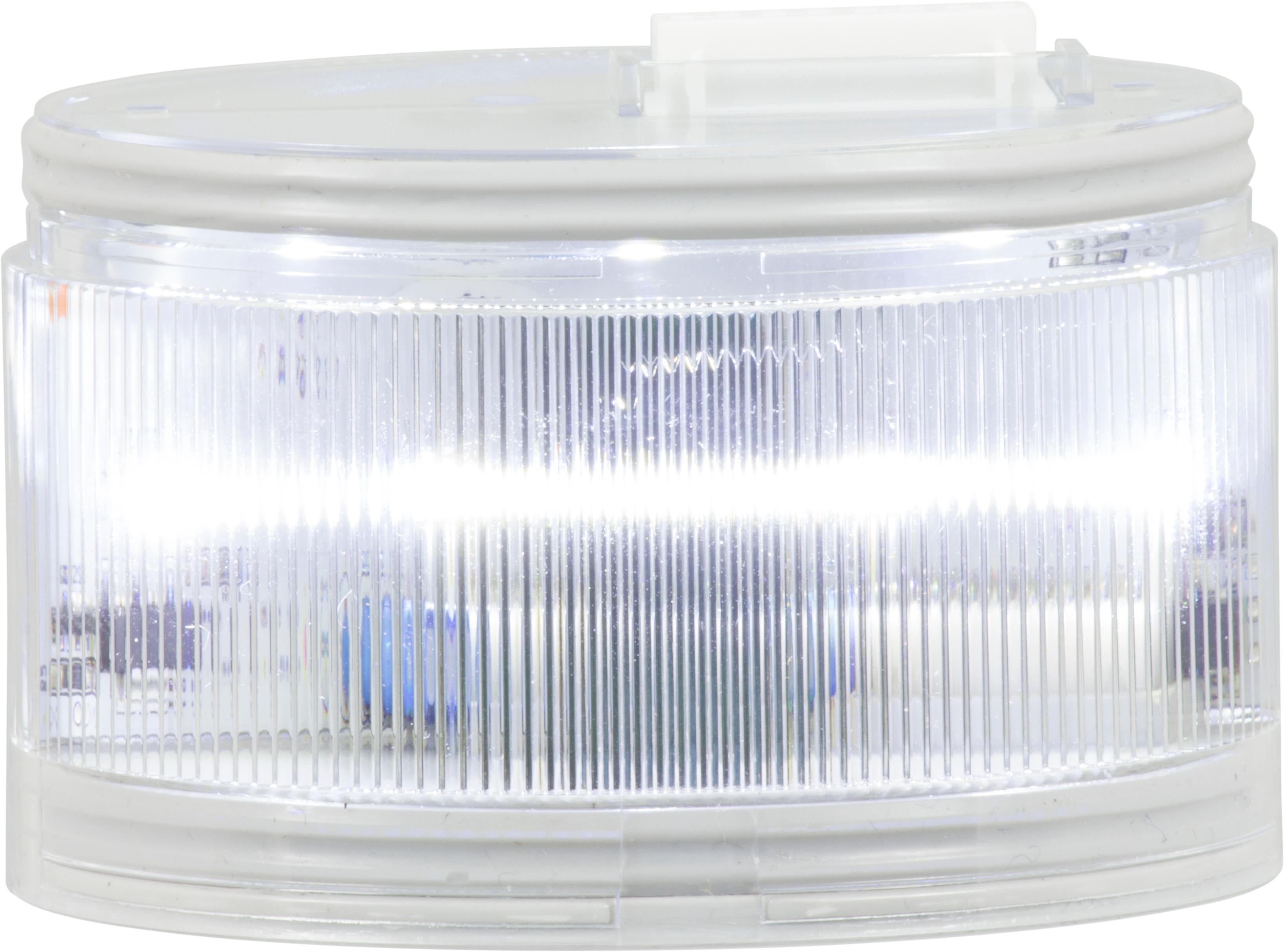 ELYPS LM : élément lumineux blc - lumière fixe - lentille colorée - IP65 - 24V