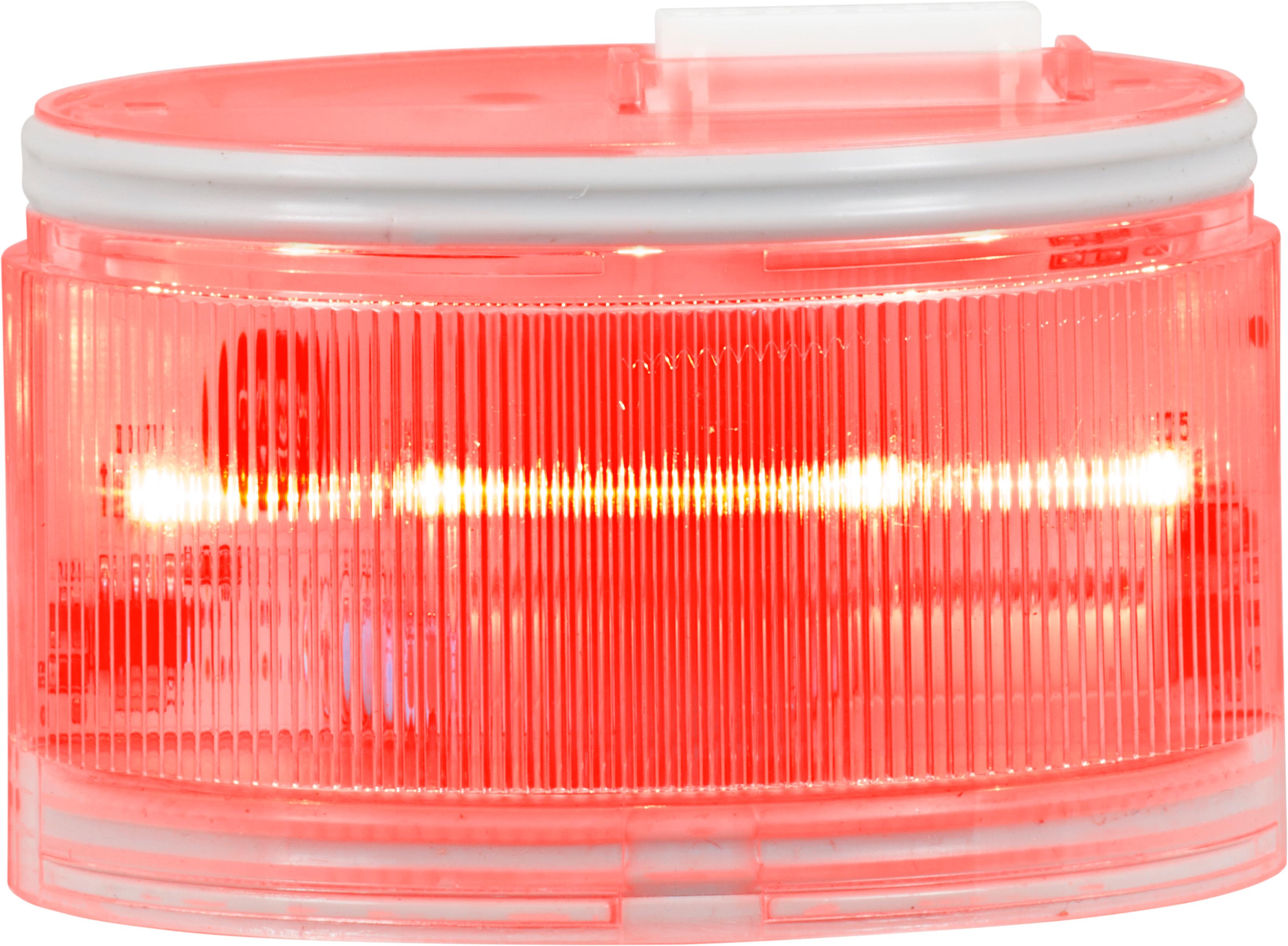 ELYPS LM : élément lumineux rge - lumière fixe - lentille transparente - 24V