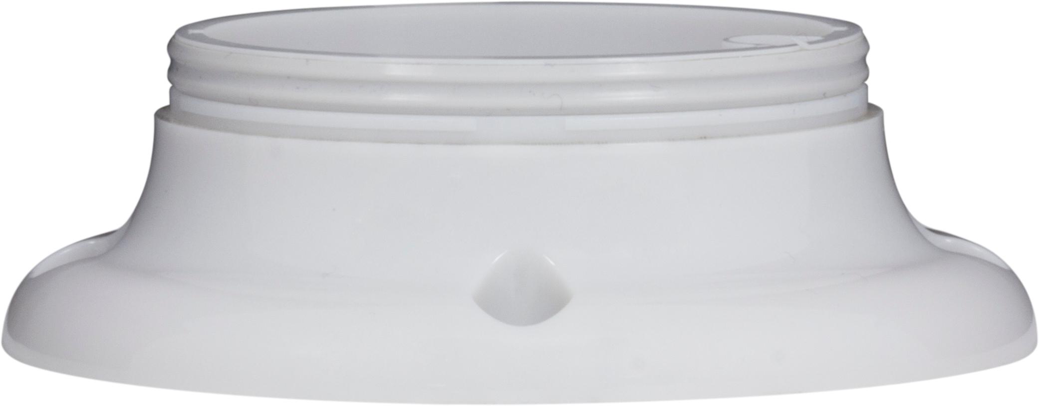 ELYPS MB : pied de fixation à plat pour colonne Elyps - gris