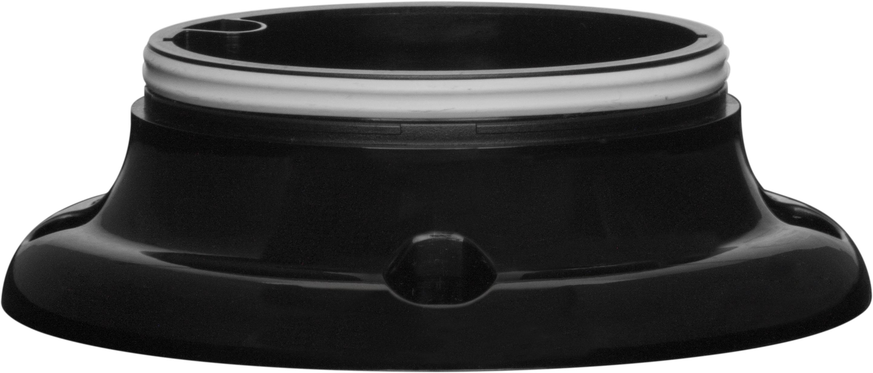 ELYPS MB : pied de fixation à plat pour colonne Elyps - noir