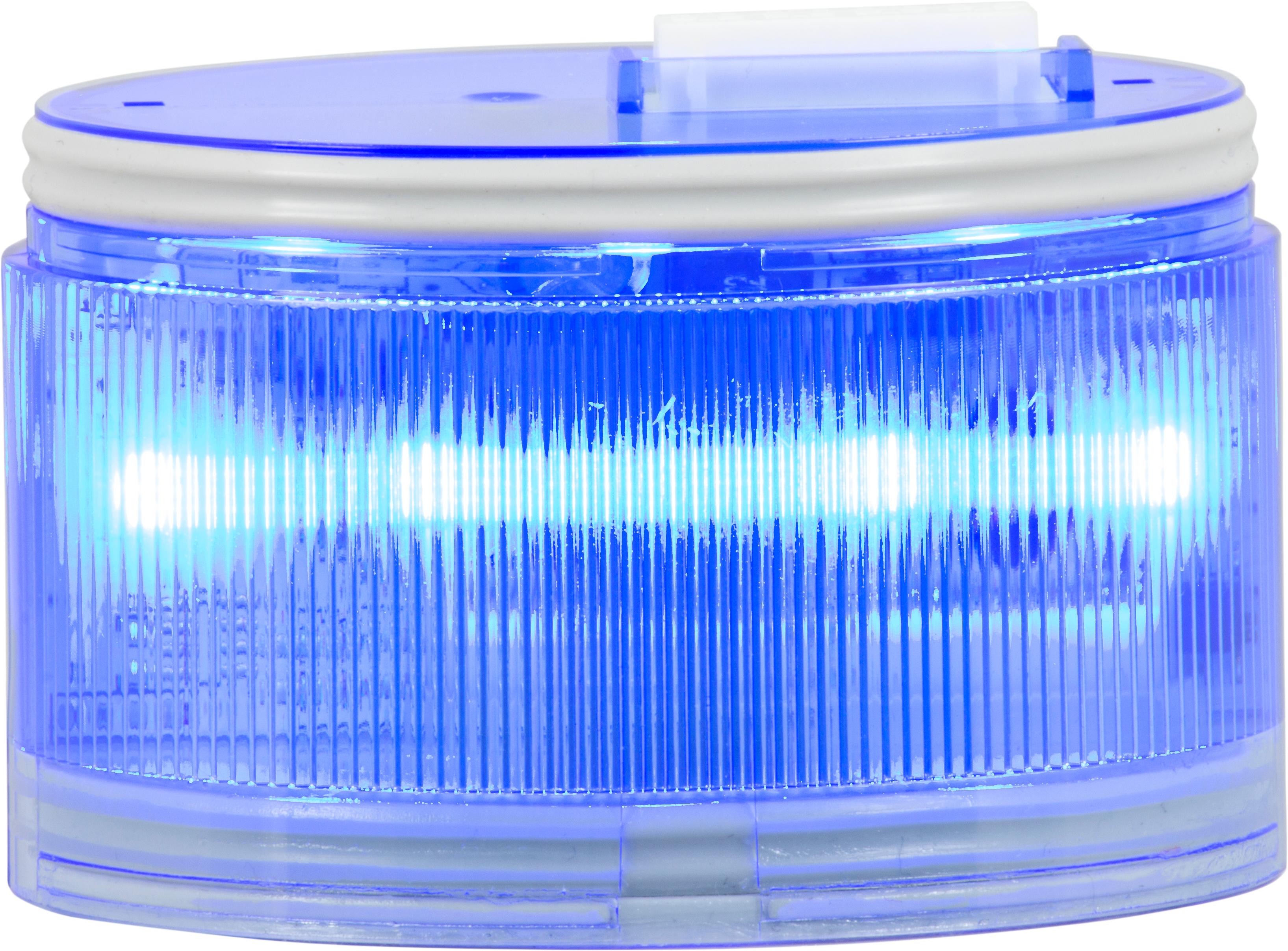 ELYPS LM S : élément extra lumineux bleu - lumière fixe- lentille colorée - IP66