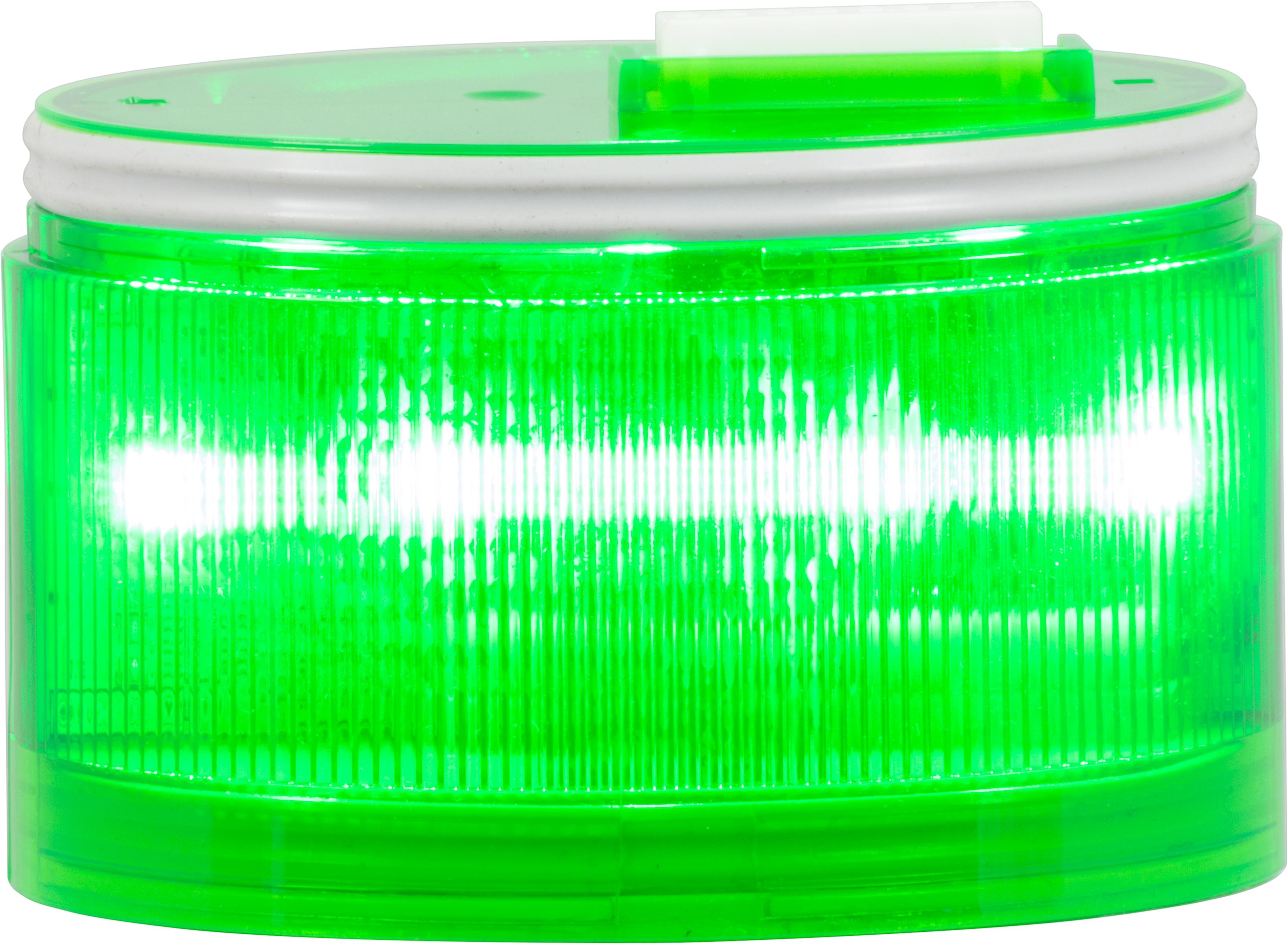 ELYPS LM S : élément extra lumineux vert - lumière fixe- lentille colorée - IP66