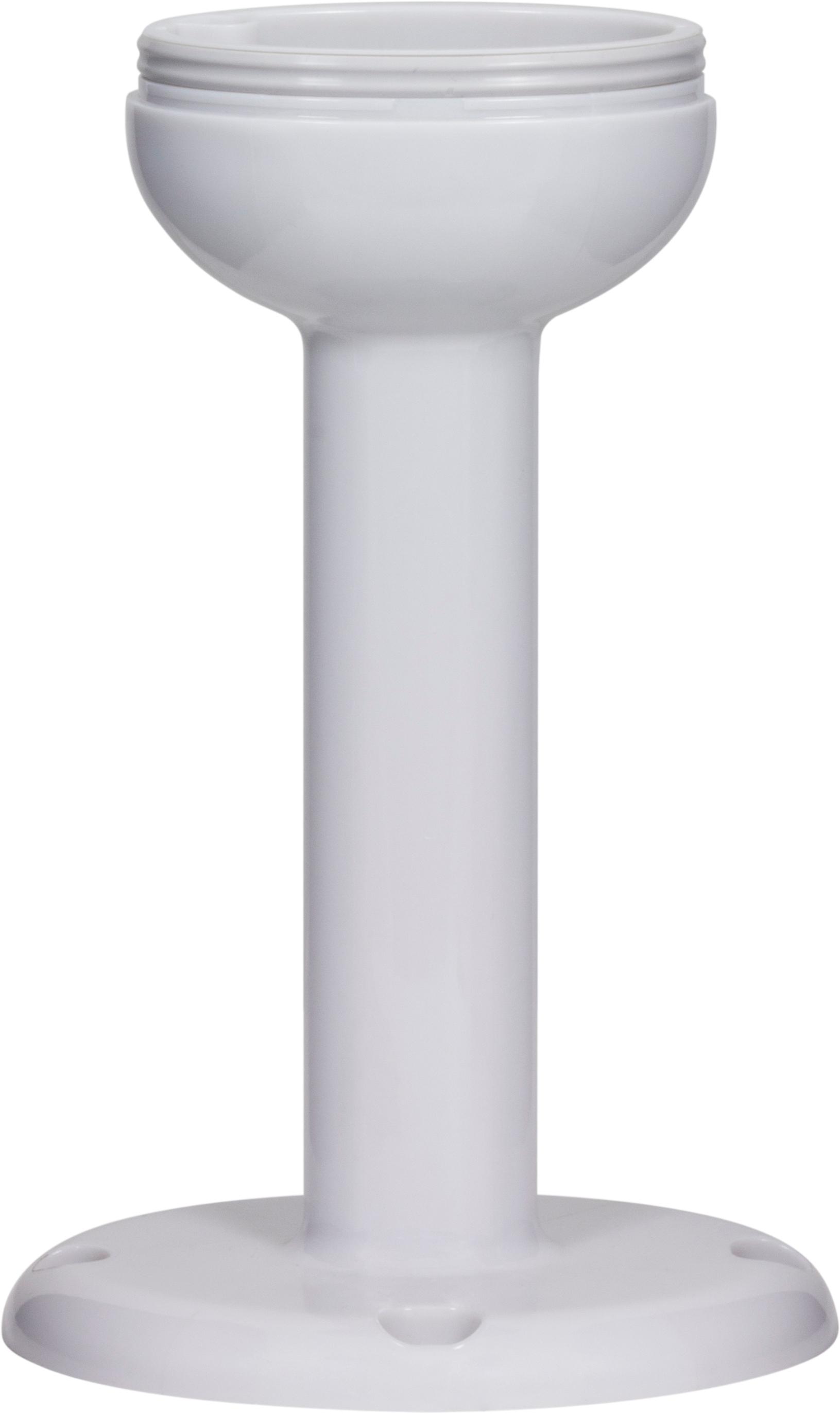 ELYPS MB : pied de fixation à plat avec rallonge 10 cm - gris