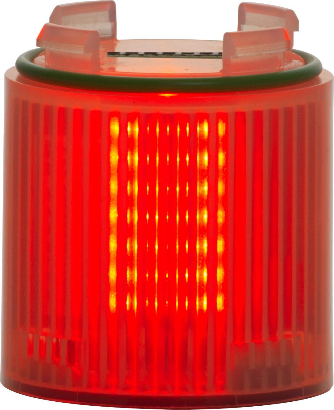 BABYTWS : élément lumineux rge - lumière fixe - lentille transparente - 24VDAC