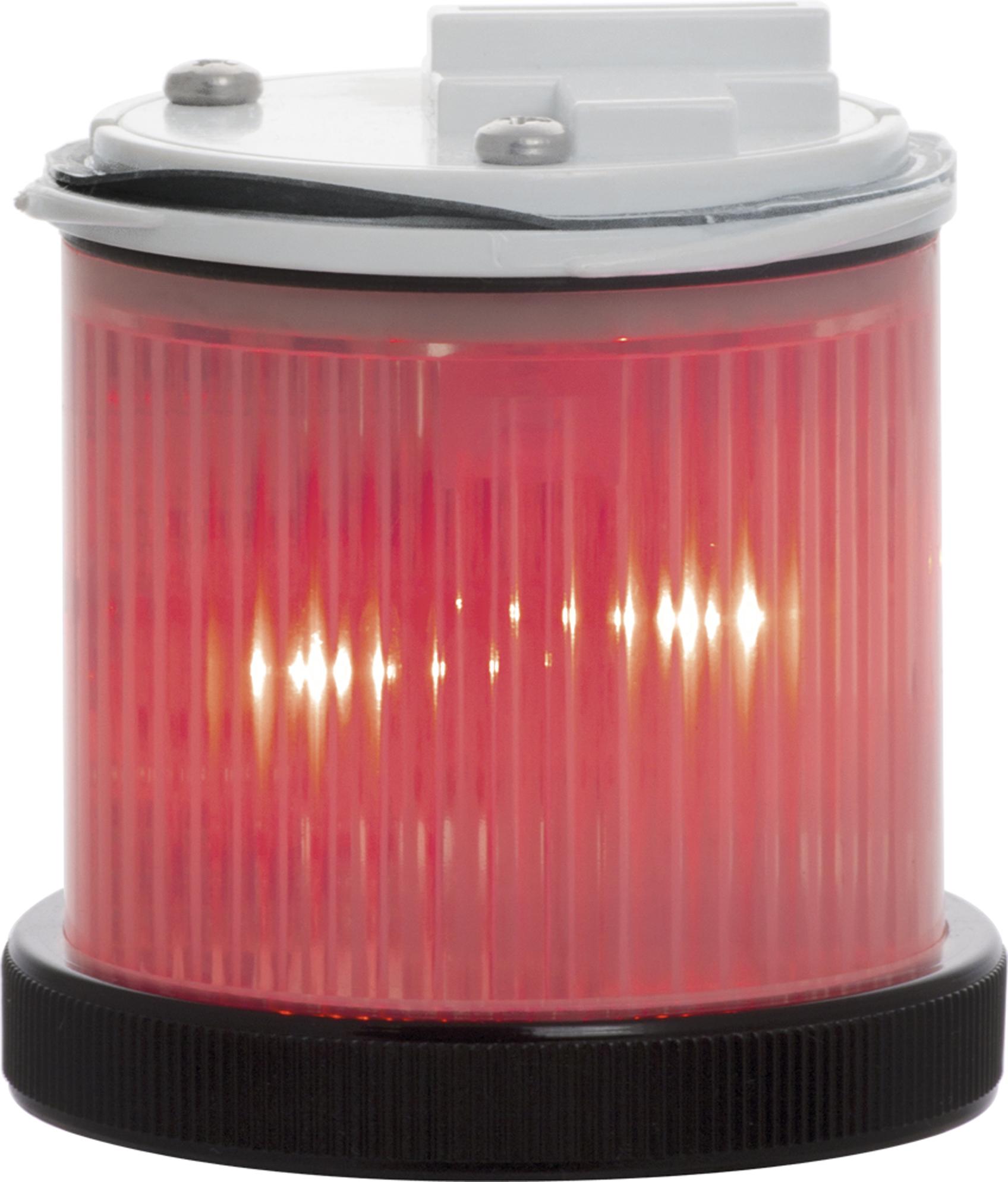 MINITWS LED : élément lumineux rg - fixe/flash - lentille transparente - V24DAC