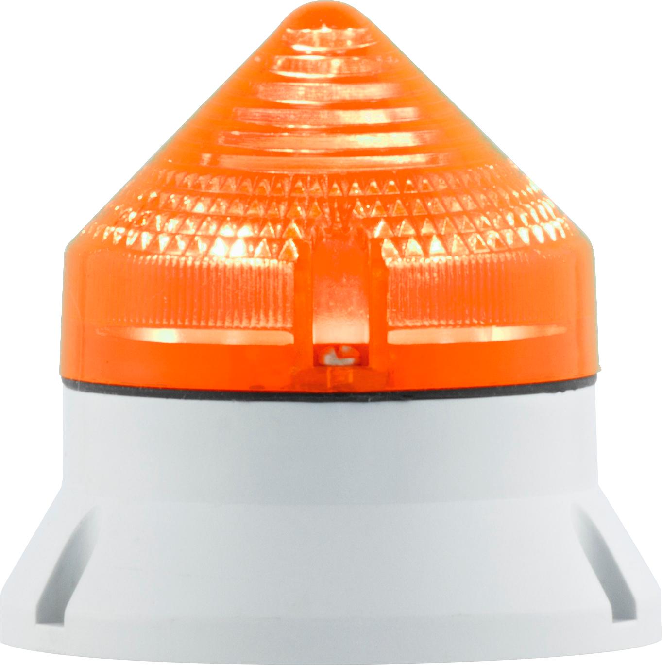 CTL600 LED : balise orange - fixe/clignotant - IP54 - 90/240vac