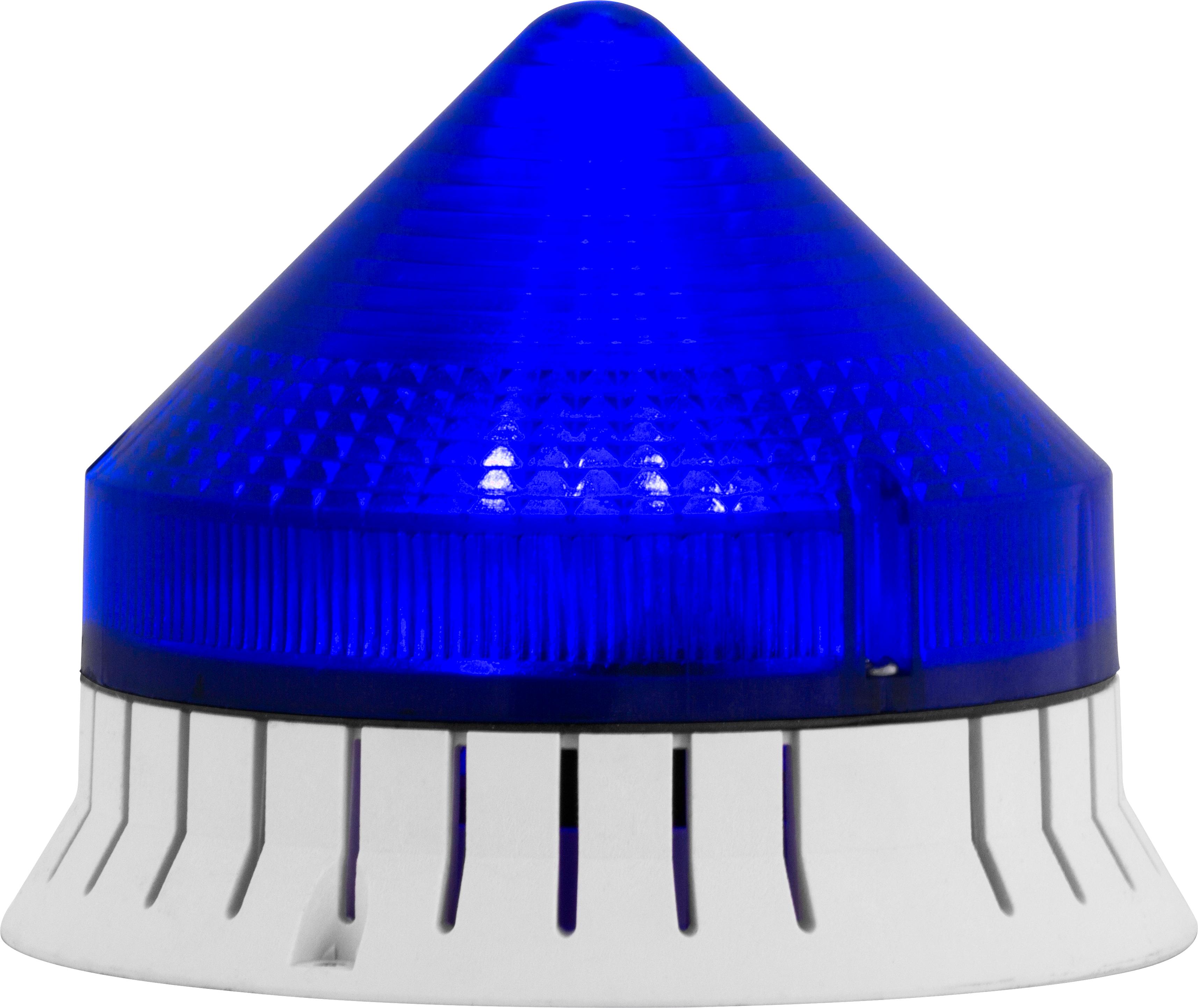 CTL1200 LED Acoustique fixe/clignotant son continu/pulsé 74db IP30   diam 120mm