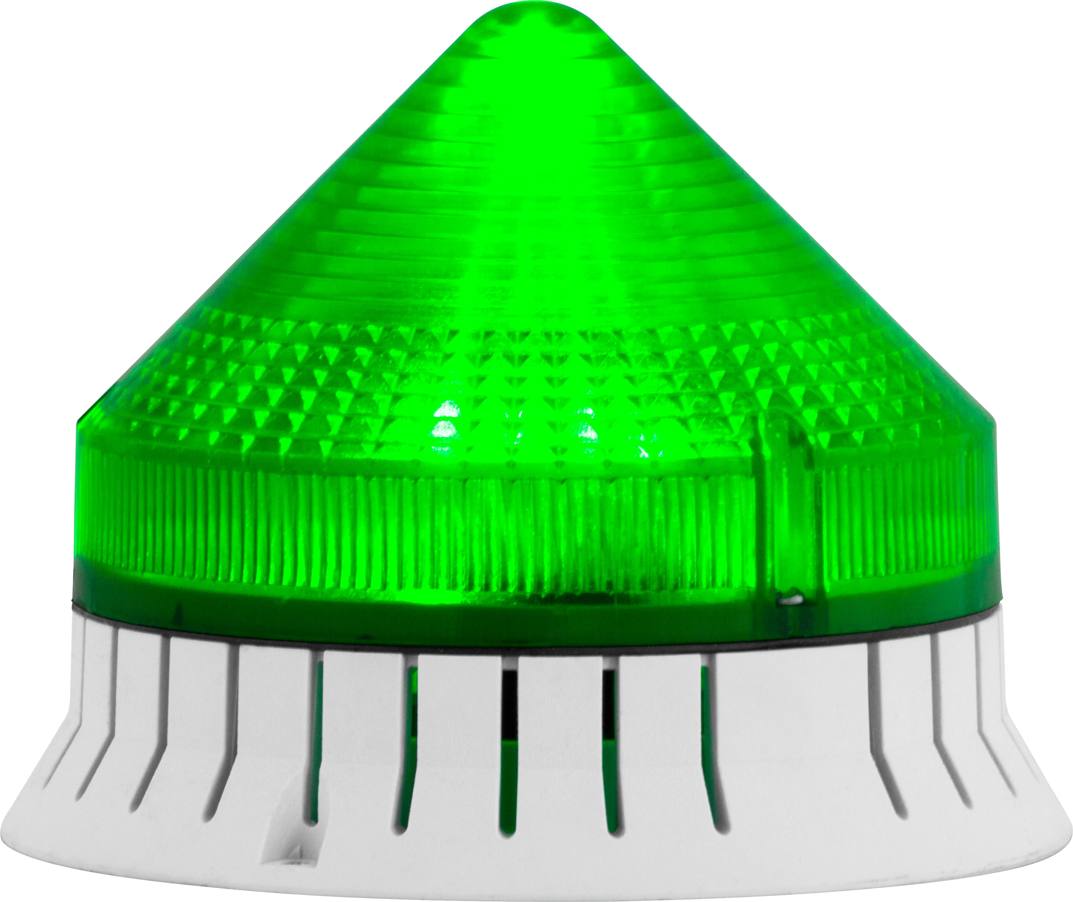 CTL1200 LED Acoustique fixe/clignotant son continu/pulsé 74db IP30   diam 120mm