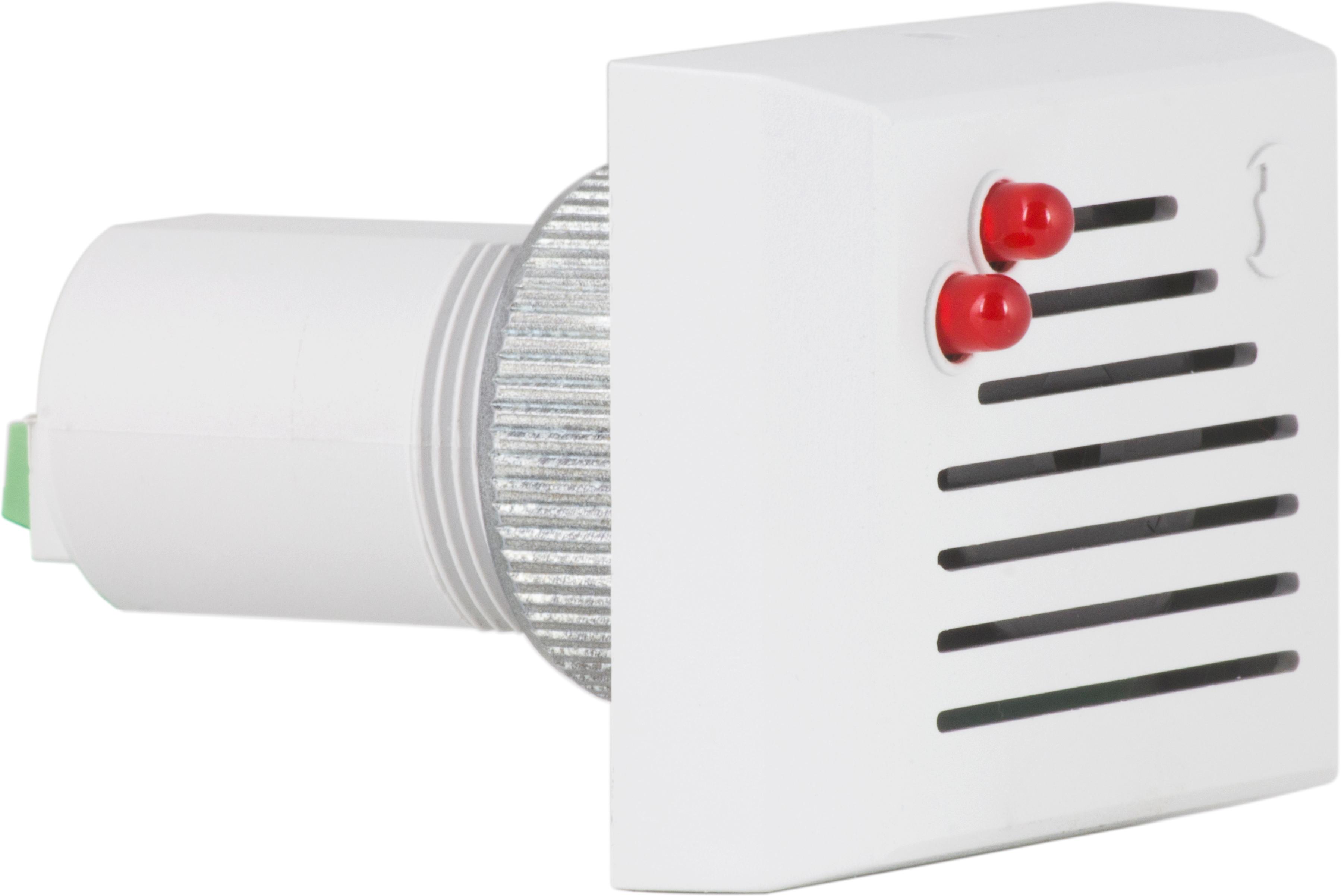 BIP 84 buzzer encastrable avec trou rond 30mm diam son pulsé 80db IP30 V12ACDC