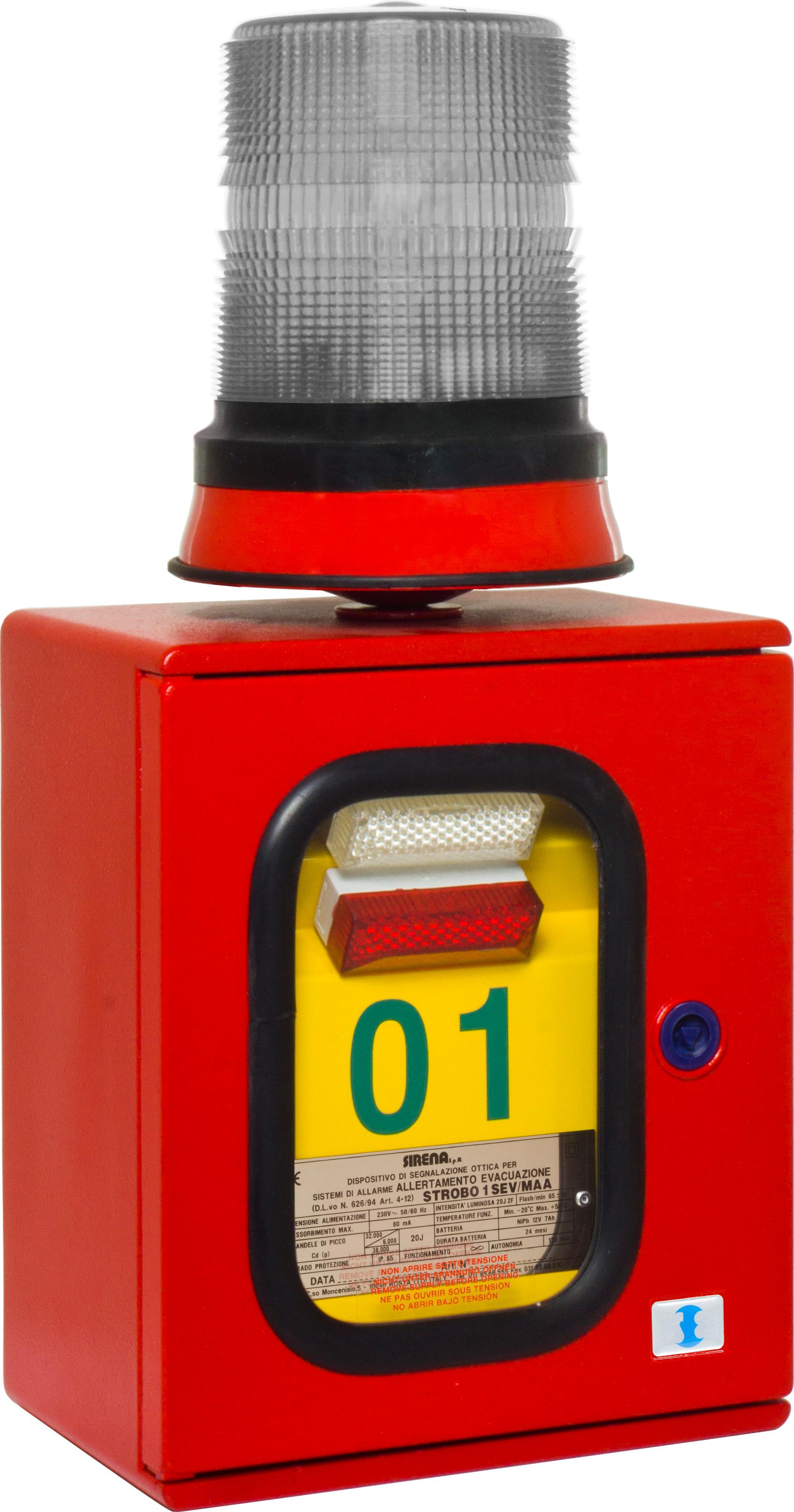 système d'évacuation hermétique 2 SS lumineuse frontale V240AC