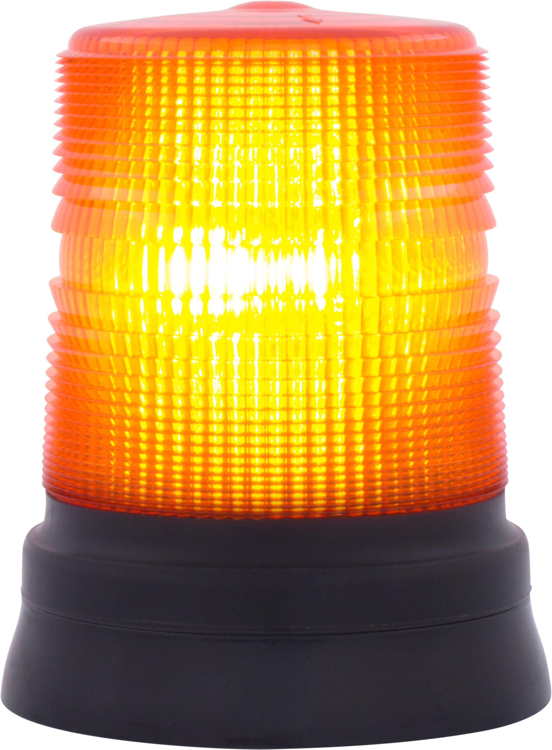 STR LED72 S led lumière fixe/clignotante IP65 V24ACDC base plate noire