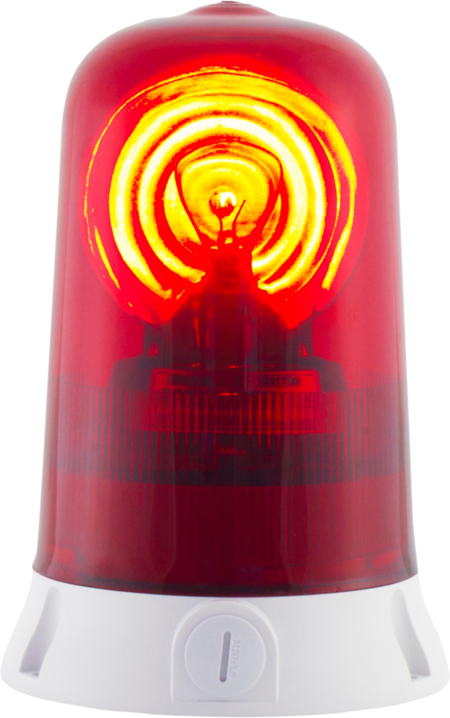 ROTALLARM S FLASH H1 feu avec ampoule halogène effet clignotant IP65 V12ACDC