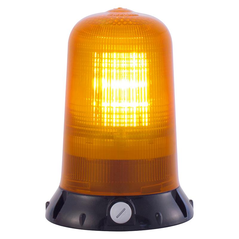 ROTALLARM HD : feu orange à éclats au Xénon, IP65, V110AC, base noire