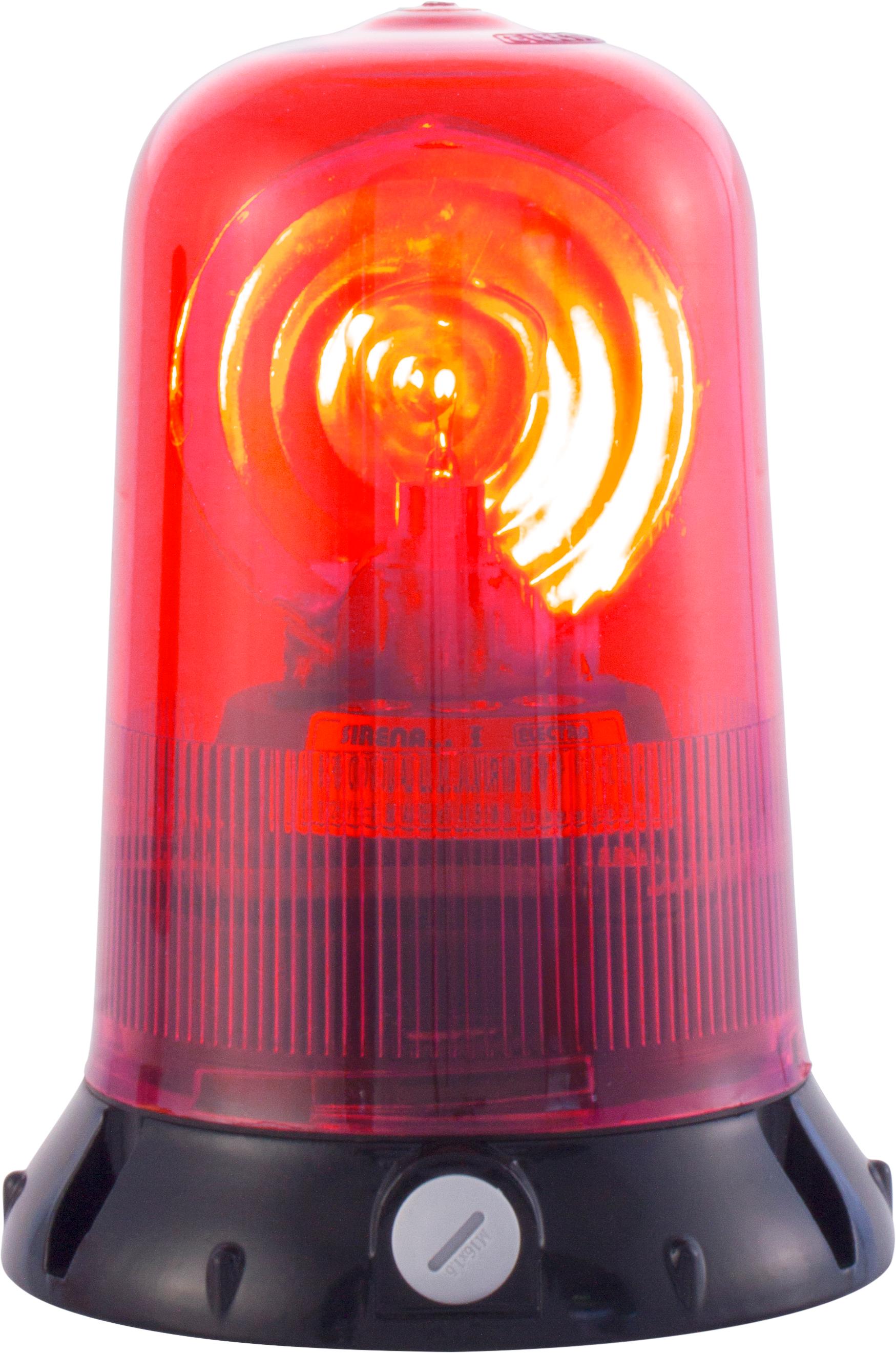 ROTALLARM HD : feu rouge à éclats au Xénon, IP65, V110AC, base noire