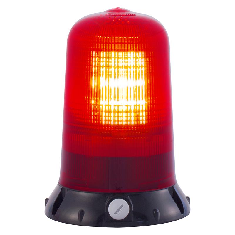 ROTALLARM HD : feu rouge à éclats au Xénon, IP65, V12/24ACDC, base noire