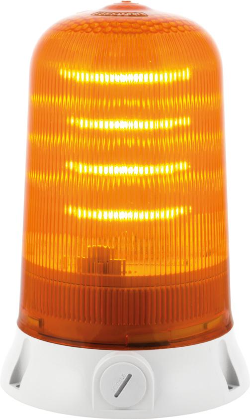 Rotallarm s LED :  feu orange  - fixe/clignotant/tournant - IP65 - v12/24acdc