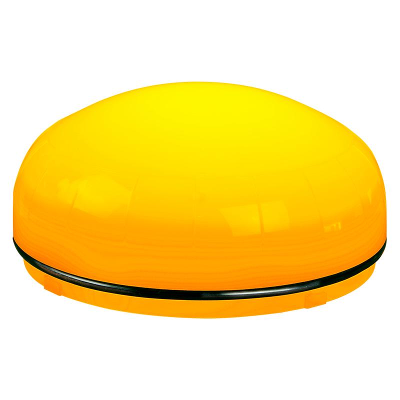 Mline : feu LED org - fixe/clignotant/stroboscopique - lentille opaline - IP66