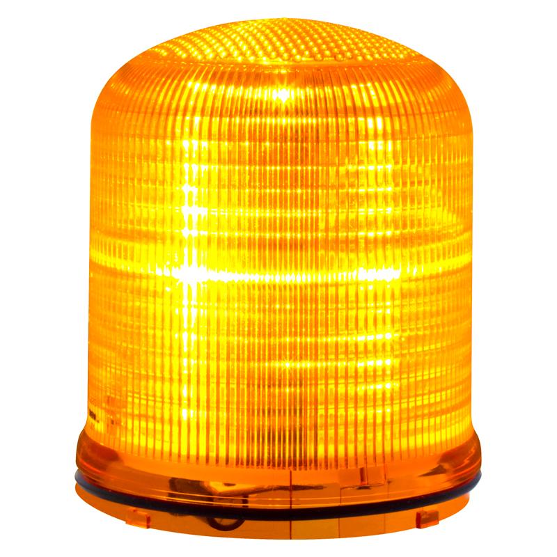 Mline : feu LED orange extra lumineux - clignotant/strobos/aleatoire - IP66