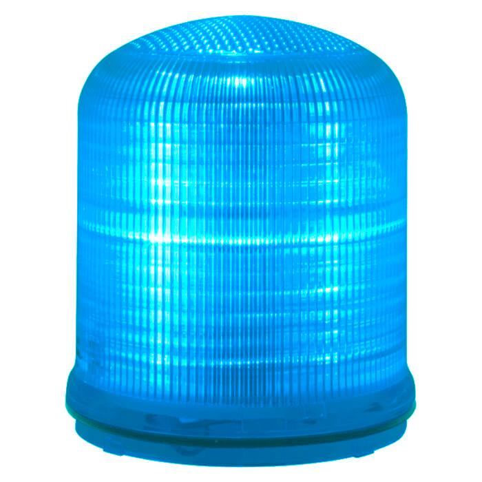 Mline : feu LED bleu extra lumineux - clignotant/strobos/aleatoire - IP66