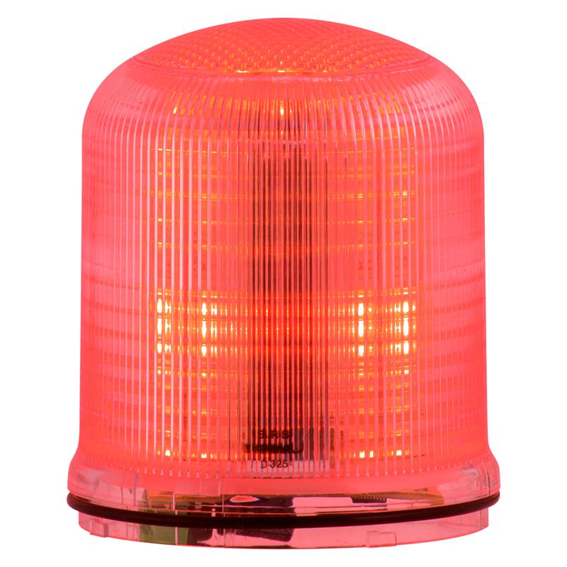 Mline : feu LED rouge extra lumineux - clignotant/strobos/aleatoire - IP66