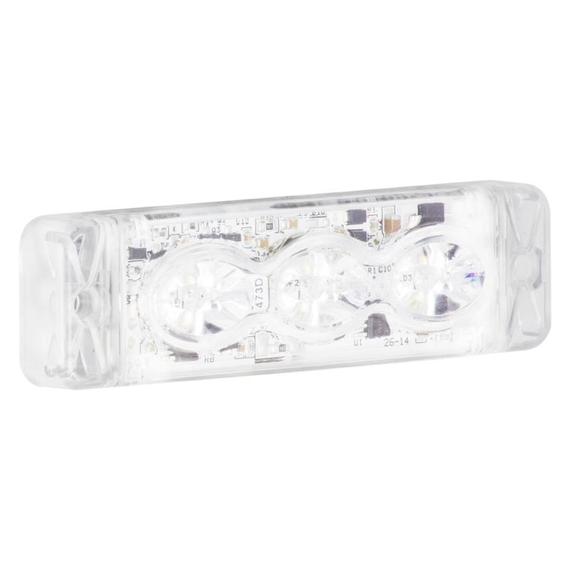 FWL feu linéaire LED  lumière fixe et flash (triple éclat) IP66 V12/24DC