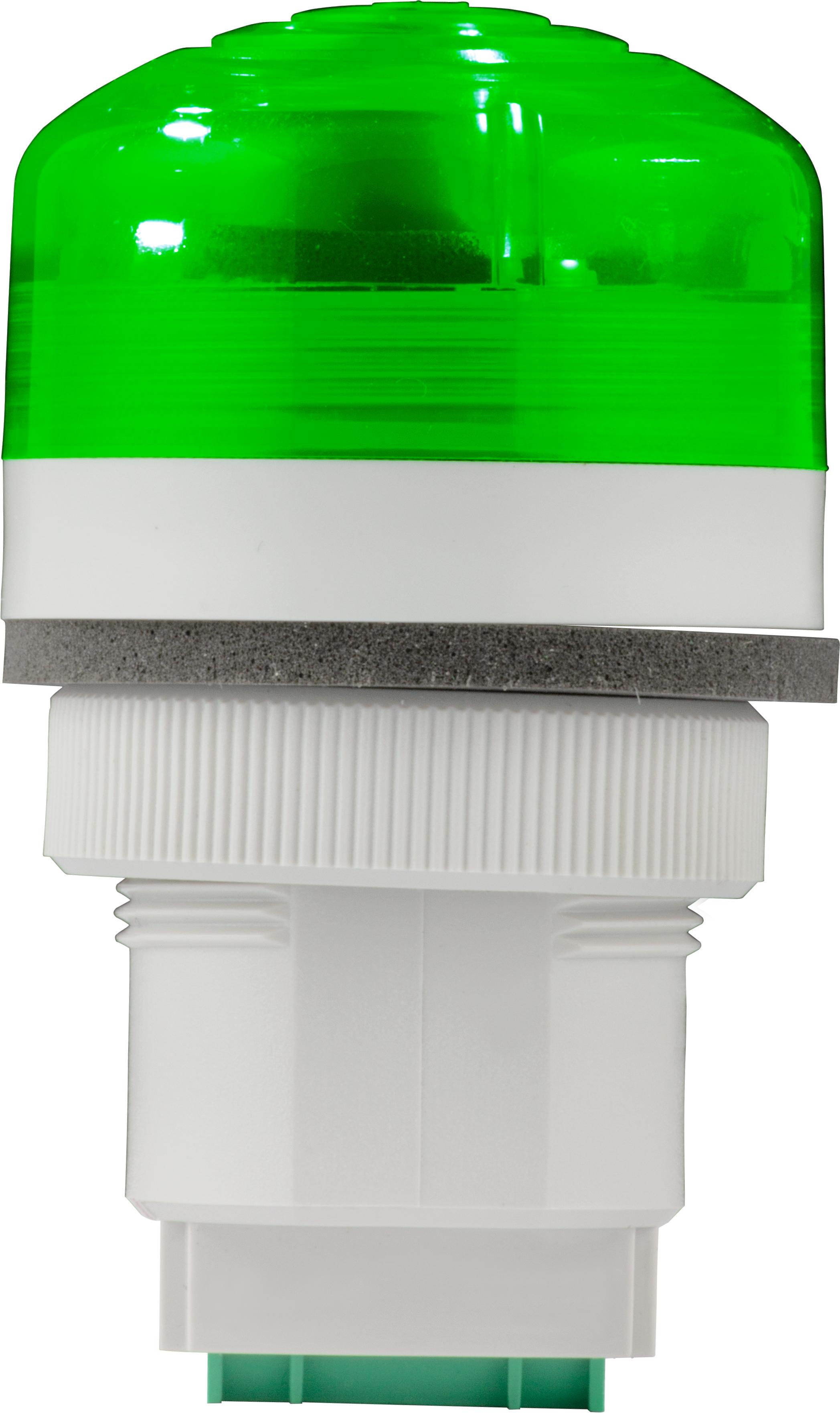 buzzer piézo-électrique fixe/clignotante son pulsé et continu 85db base grise