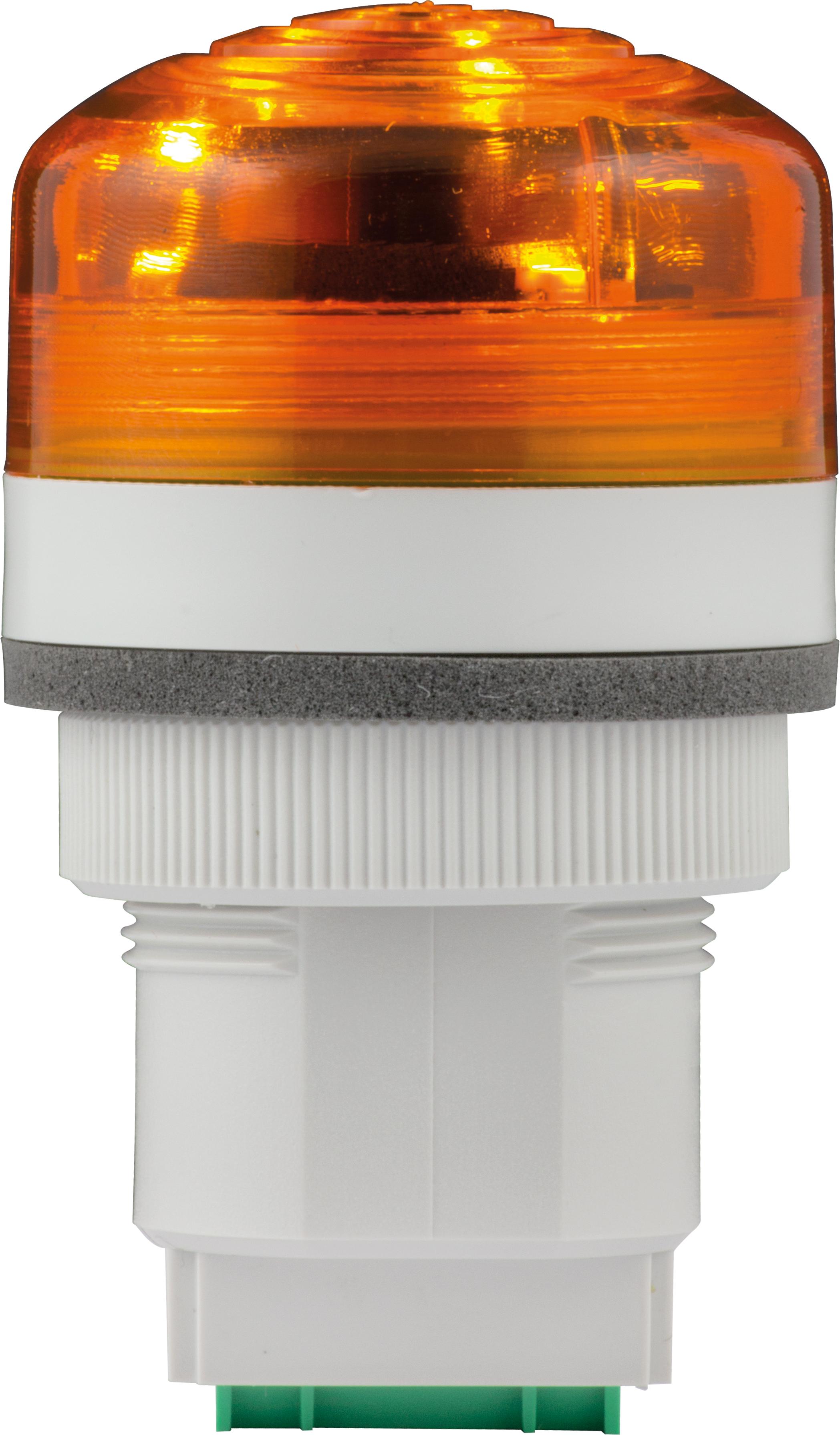 buzzer piézo-électrique fixe/clignotante son pulsé et continu 85db base grise