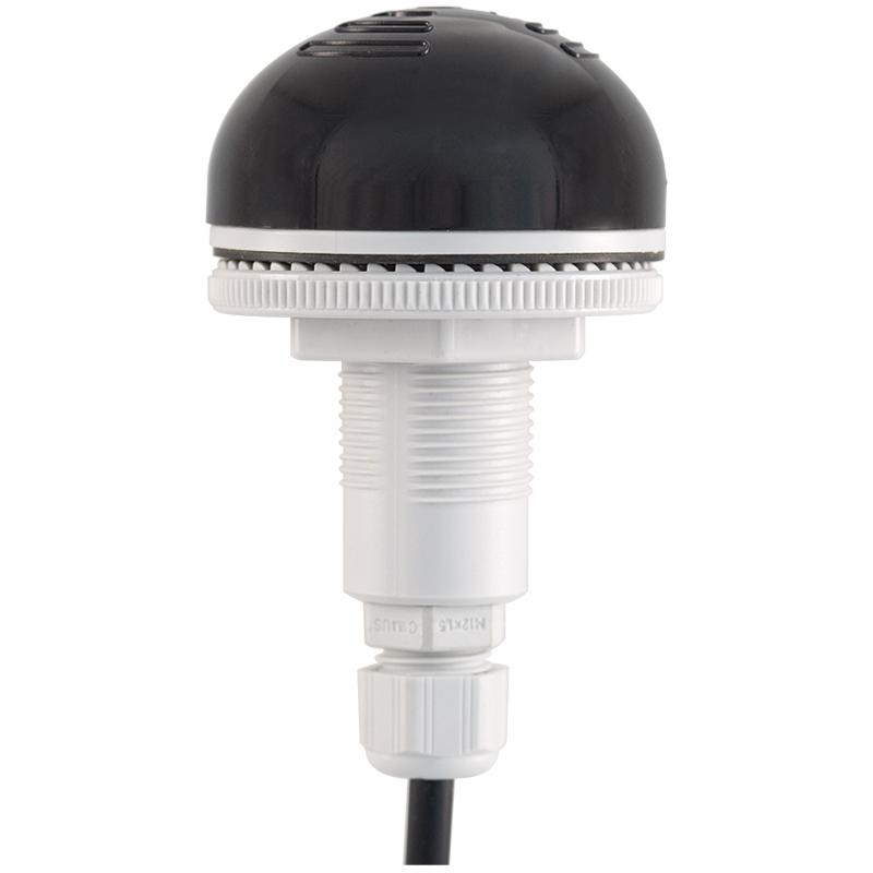 buzzer encastrable P50 A 92dB IP65 noir 12/24VCACC miltifonction P-E M12