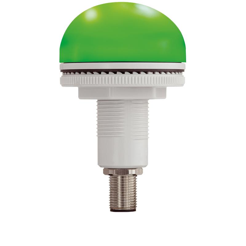 Feu led encastrable P50 S vert 12/24VCACC IP66 miltifonction connecteur rapide