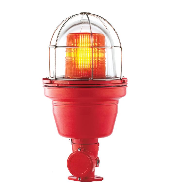 Feu au xénon orange, zone 1/2/21/22, IP66, lumière clignotante