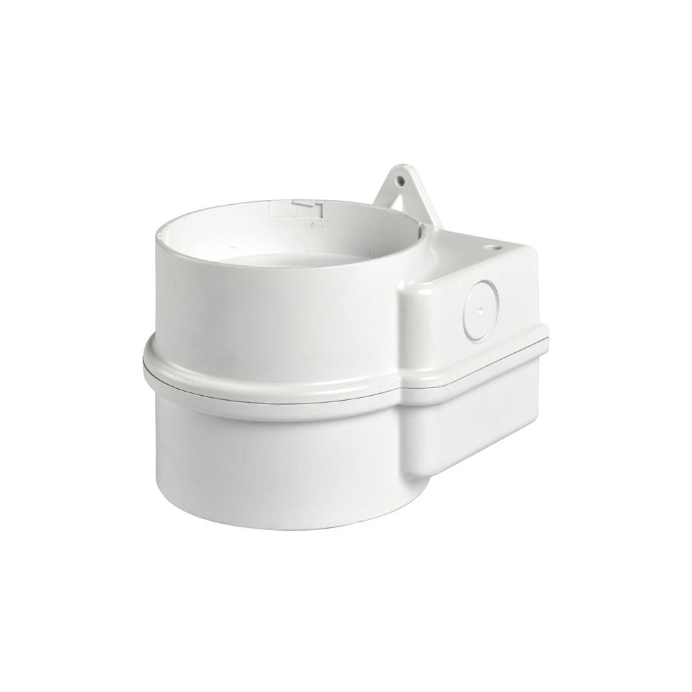 MLINE : Base murale blanc installation de 2 dispositifs MLINE : V12/24 ACDC