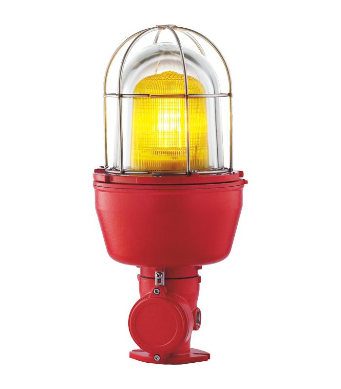 Feu avec ampoule à incandescence, zone 1/2/21/22, IP66, effet clignotant