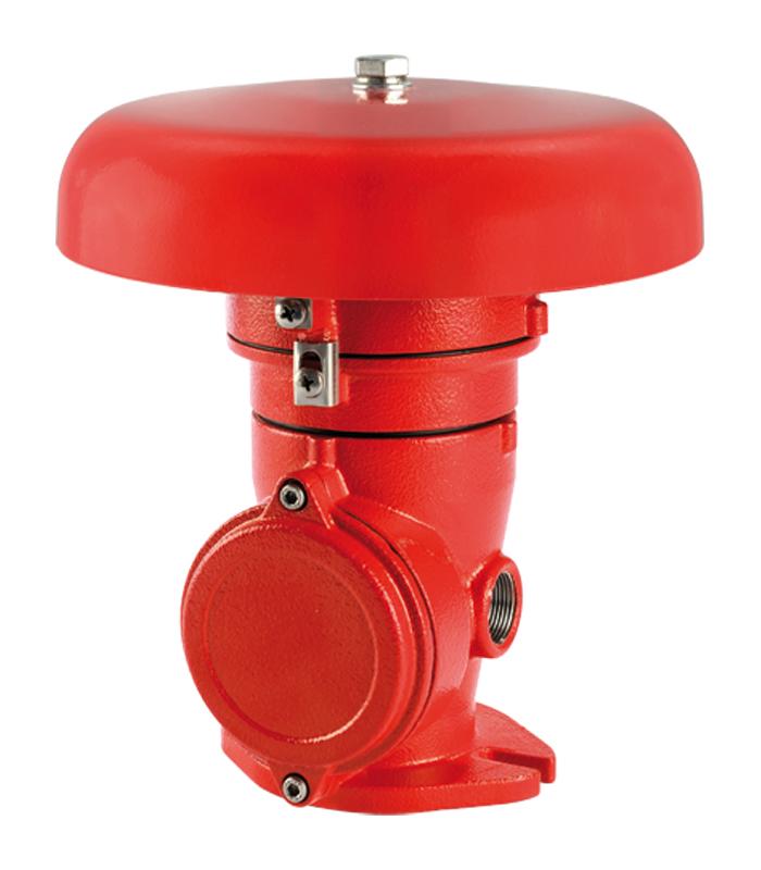 Sonnerie Atex zone 1/2, 100dB, IP66, diamètre 215mm, II 2G Ex d e IIC T6