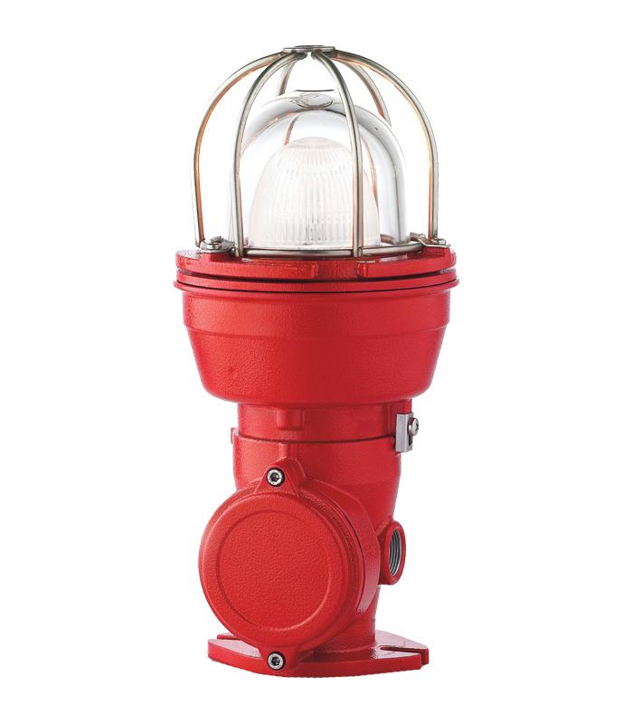 Feux Atex LED fixe/simple flash double/triple II2GD Ex de IICT6 Ex TDA21 T85°C
