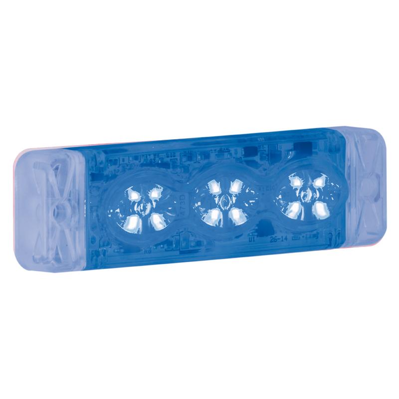 FWL feu linéaire LED  lumière fixe et flash (triple éclat) IP66 V12/24DC