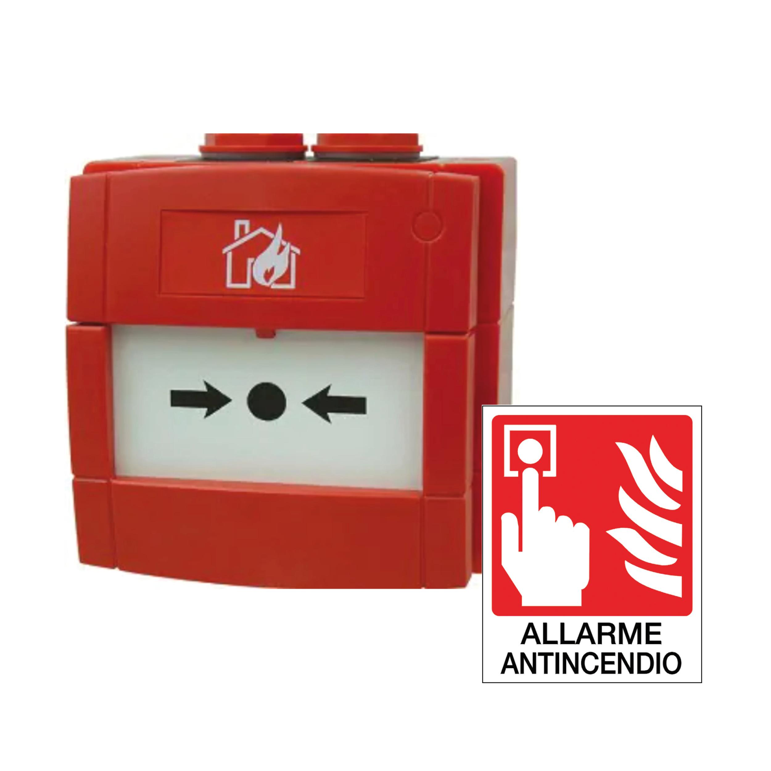 Thermoplastique rouge, pictogramme universel européen, IP66