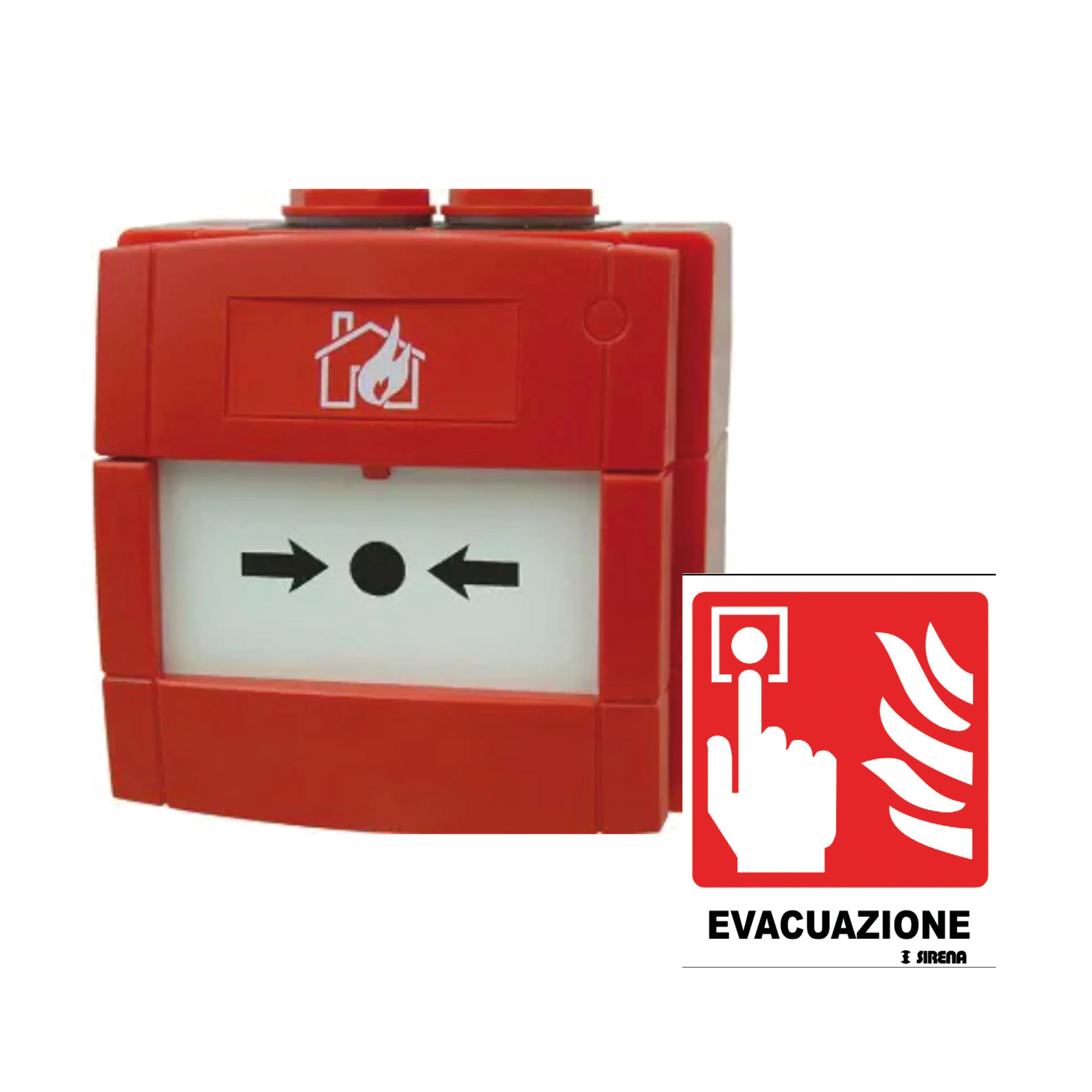 Thermoplastique rouge, pictogramme universel européen, IP66