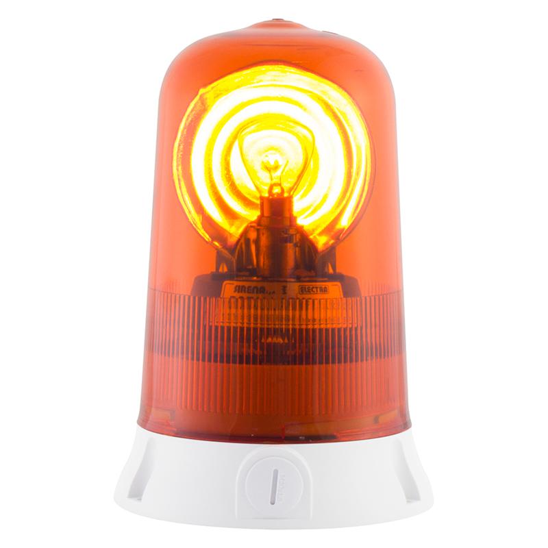 ROTALLARM S H1 feu ampoule halogène lumière tournante IP65 V24ACDC base grise