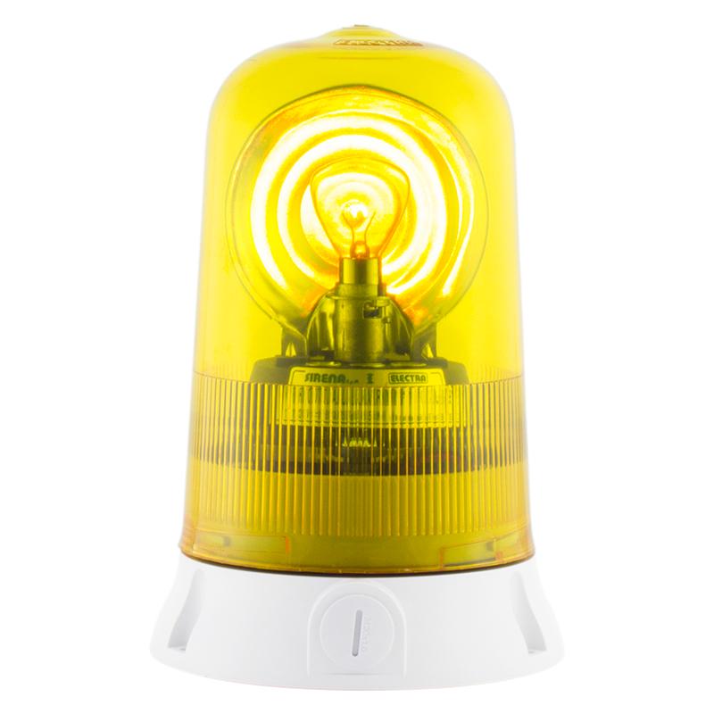 ROTALLARM S H1 feu ampoule halogène lumière tournante IP65 V24ACDC base grise