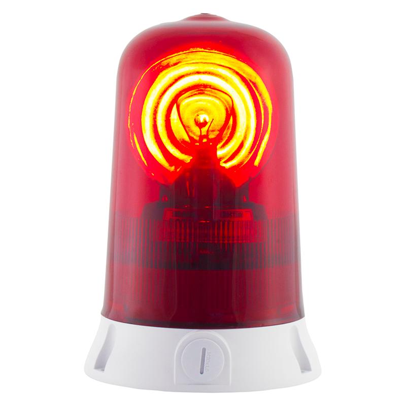 ROTALLARM S H1 feu ampoule halogène lumière tournante IP65 V24ACDC base grise