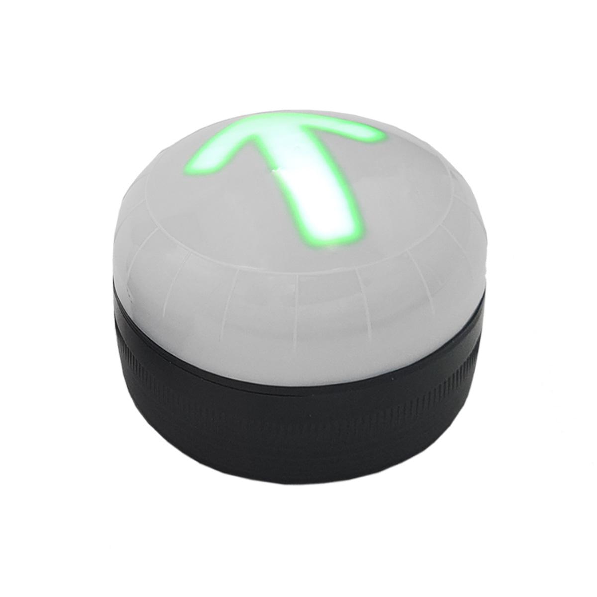 SOS LIGHT GREEN ARROW, AVERTISSEUR LUMINEUX TEMPORAIRE, FLECHE VERTE, IP54